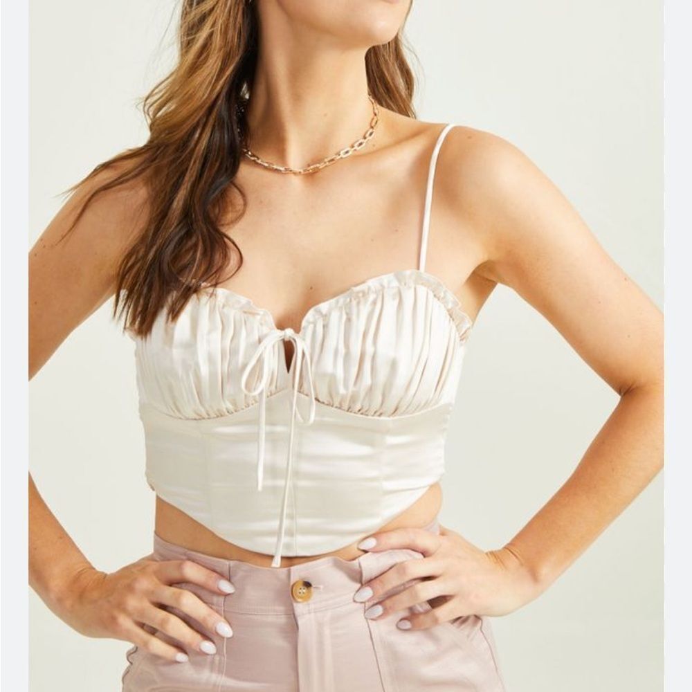 Altar’d State Jackie Satin corset top